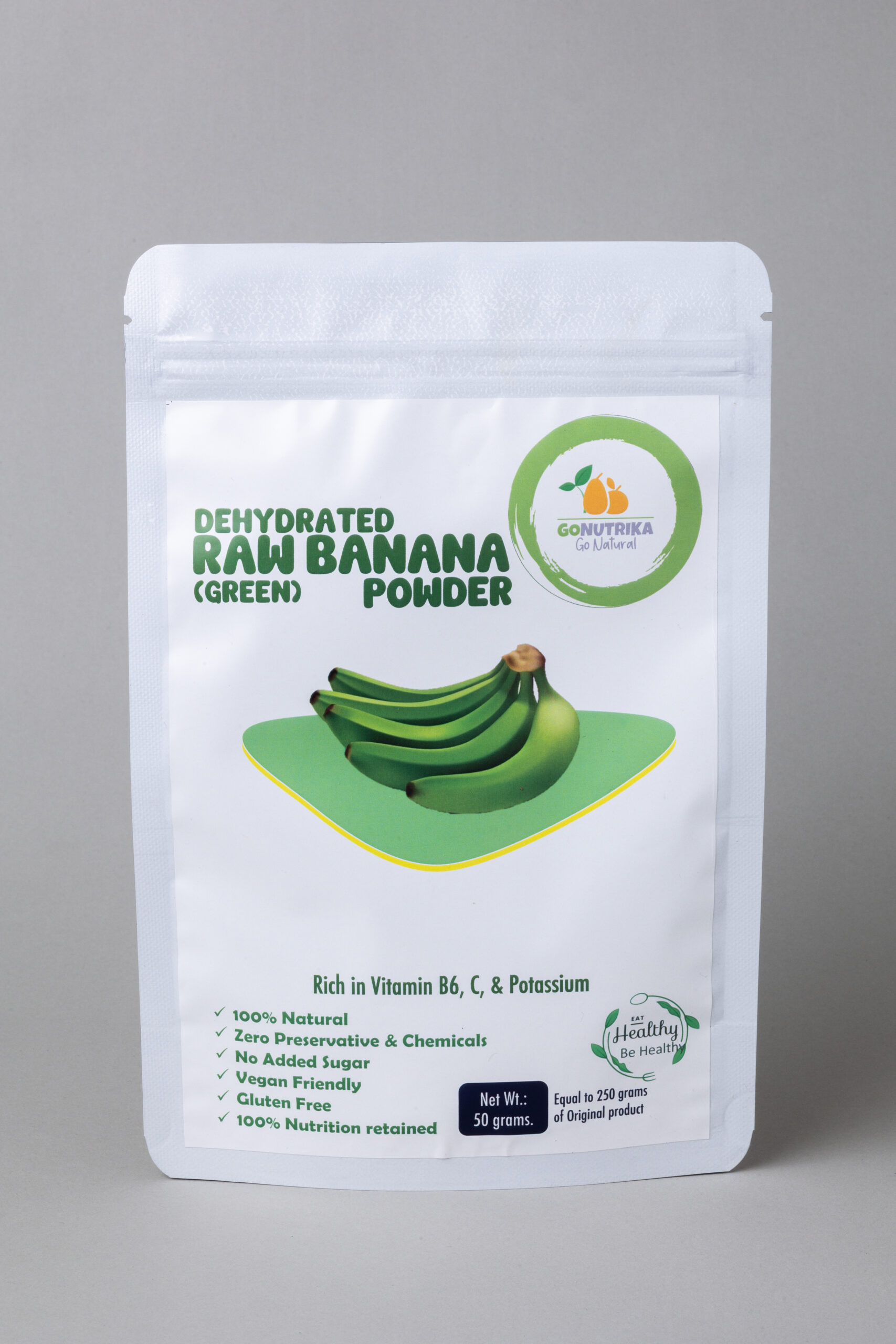 TWP_5148 Dehydrated Raw Banana Powder (50 Grams) - Image 1