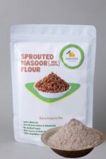 Sprouted Masoor (Brown Lentil) Flour (250 grams) - Image 3
