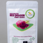 Dehydrated Red Dragon Fruit Slices (50 Grams)