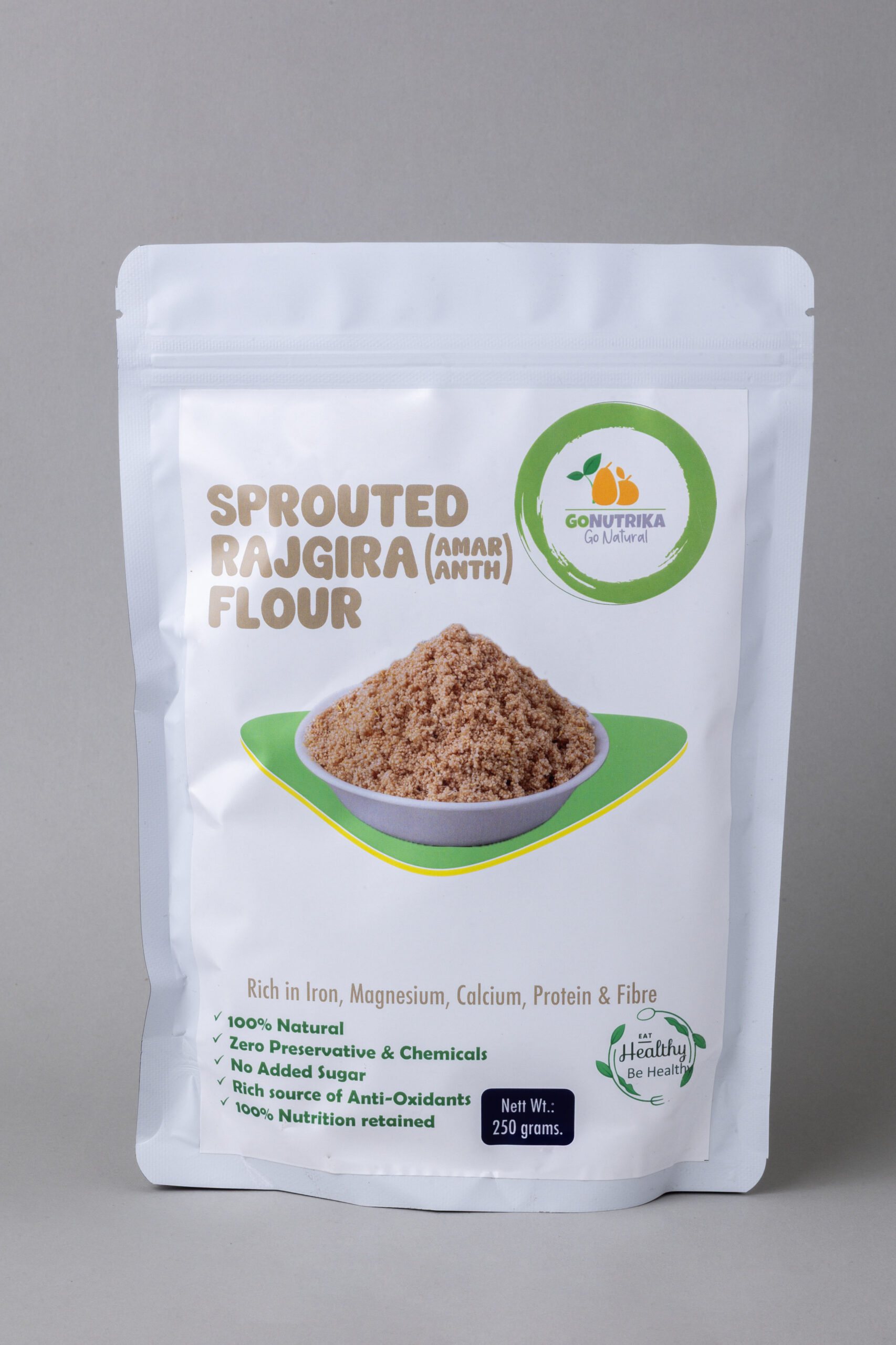 TWP_5856 Sprouted Rajgira (Amaranth Seeds) Flour (250 grams) - Image 1