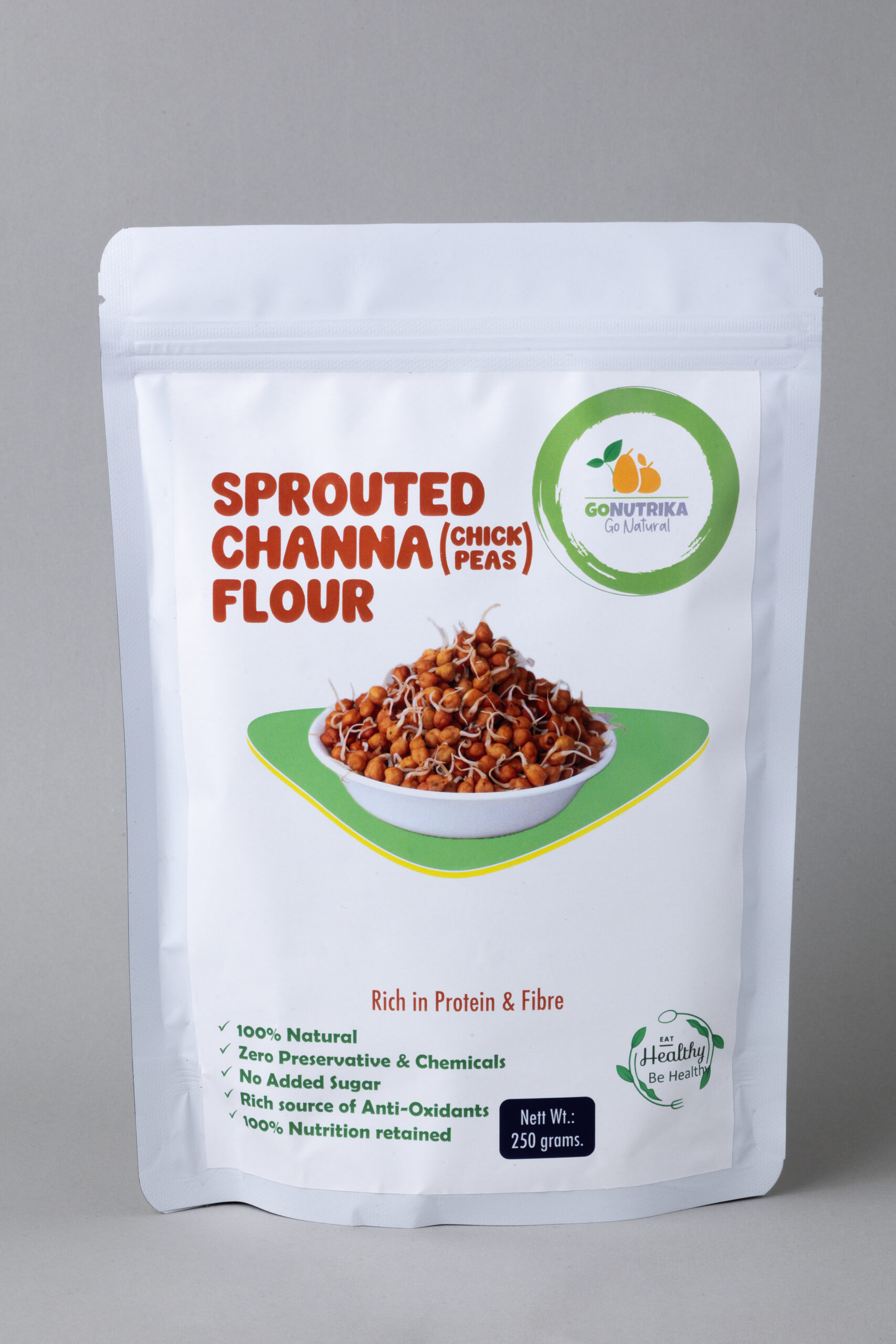 TWP_5888 Sprouted Channa (Chickpea) Flour (250Gms) - Image 1