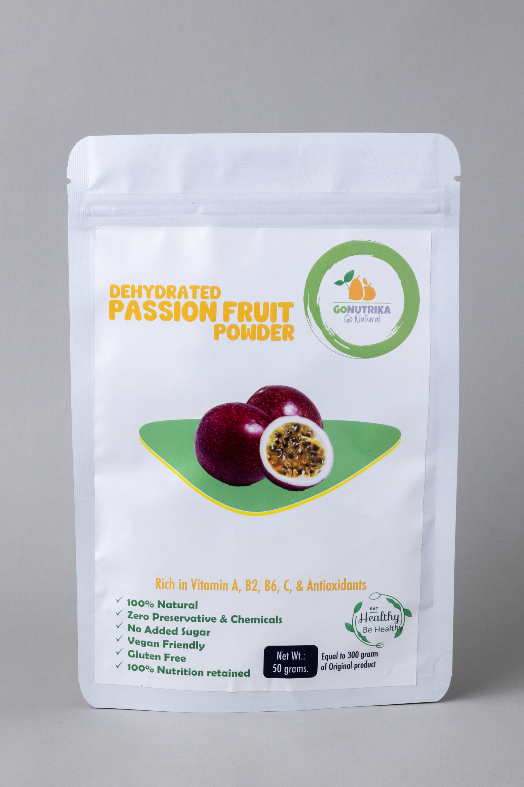 TWP_5912 Dehydrated Passion Fruit Powder (50 Grams) - Image 1